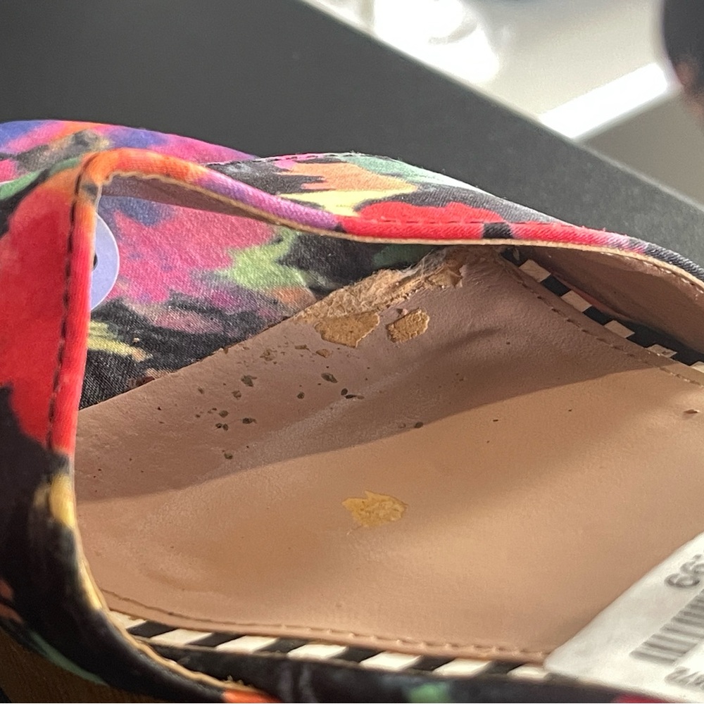 Betsey Johnson Floral Platform Heels - Picture 5 of 7